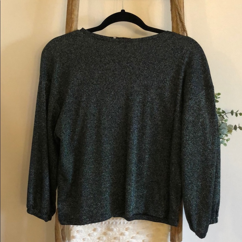 Zara Sparkly Top
